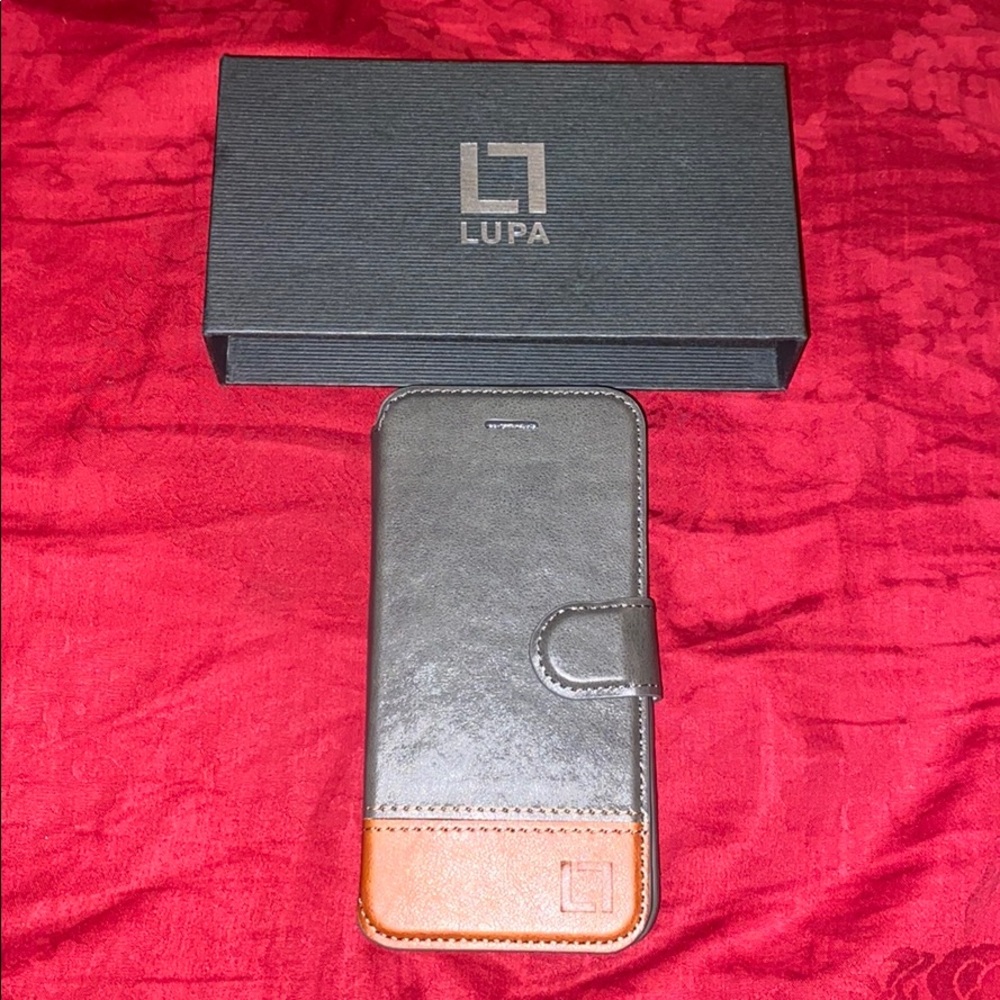 iPhone 8 Leather Wallet Case. Never used.